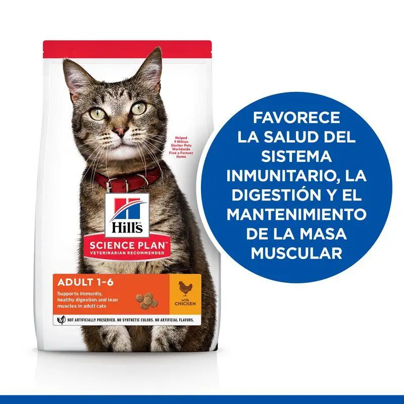 Hill'S Science Plan Adulto con Pollo 1,5 kg Alimento para Gatos - Image 4